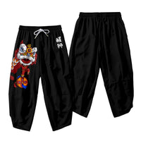 Red Lion Dance Graphic Casual Joggers
